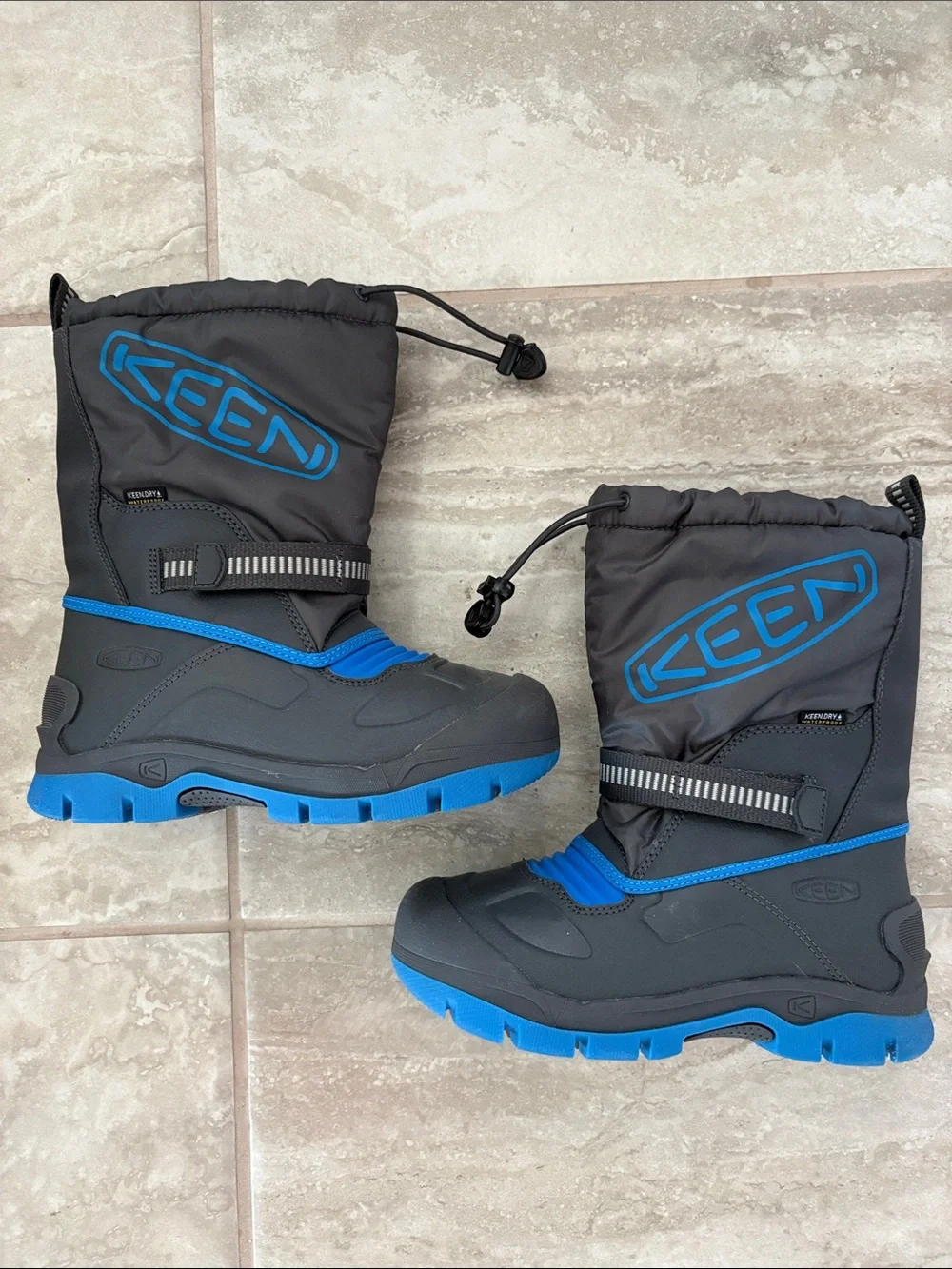 Keen Kids Snow Troll Insulated Snow Boots, sz 13, worn once